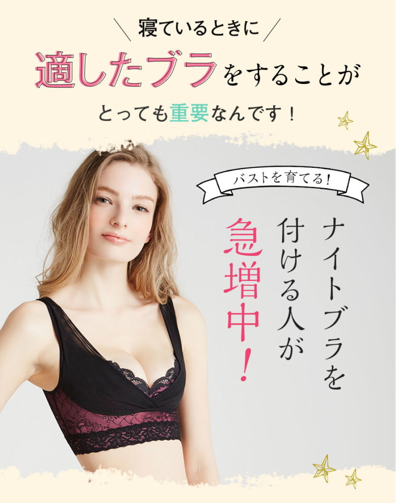夜寄るブラ+plusナイトブラ